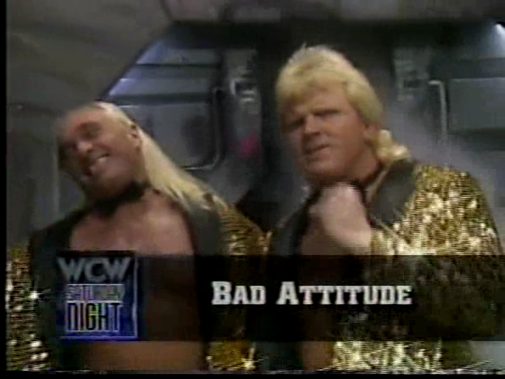 [1995-03-11-WCW-Saturday Night] Steven Regal and Bobby Eaton 